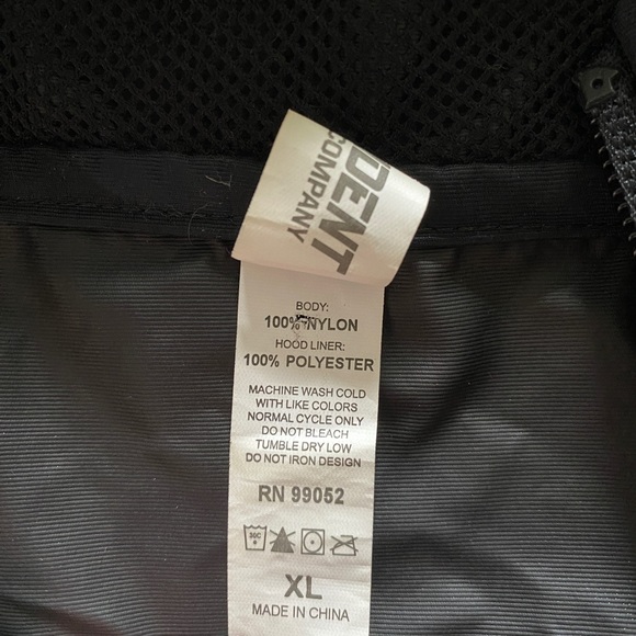 80eighty Black Camo Windbreaker Men’s XL - Picture 5 of 6